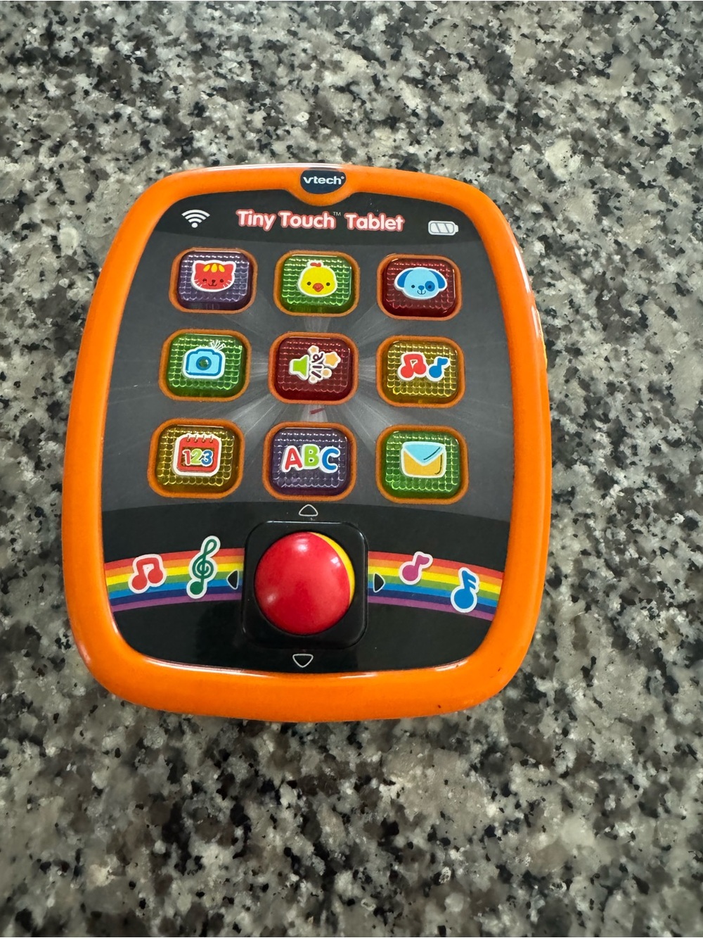 Vtech Tiny Touch Tablet - Orange Interactive Kids Toy